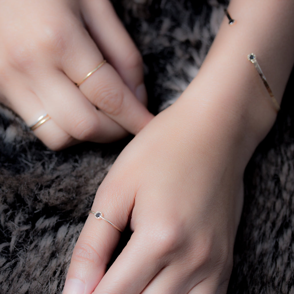 Black Diamond Ring